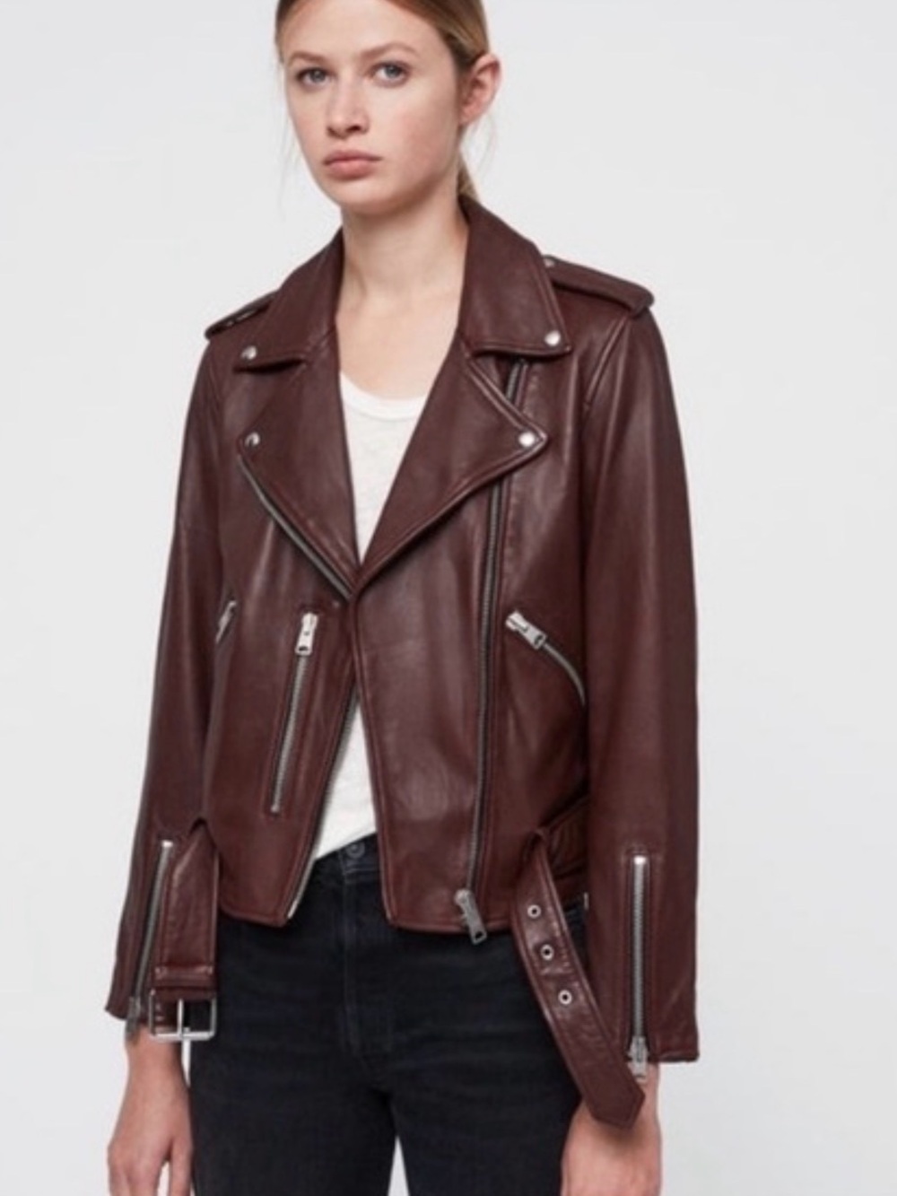 Like new All Saints balfern biker